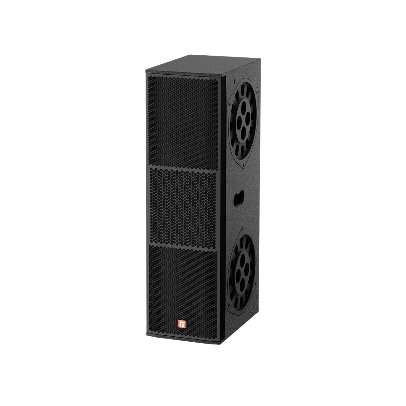 Dual 10-inch three-way column speaker